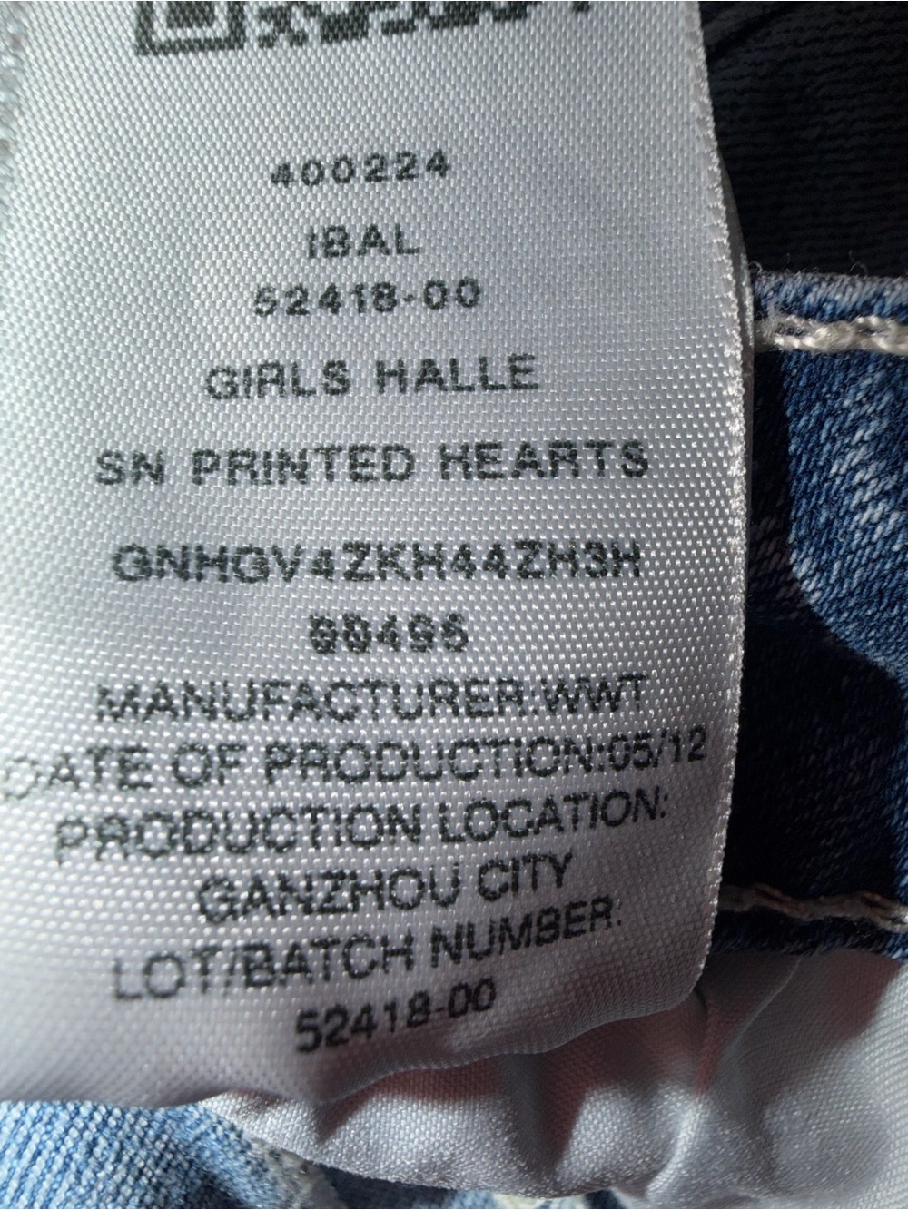True Religion Girls Pink Heart Print Light Wash Halle mid-rise Skinny Jeans - Picture 6 of 8